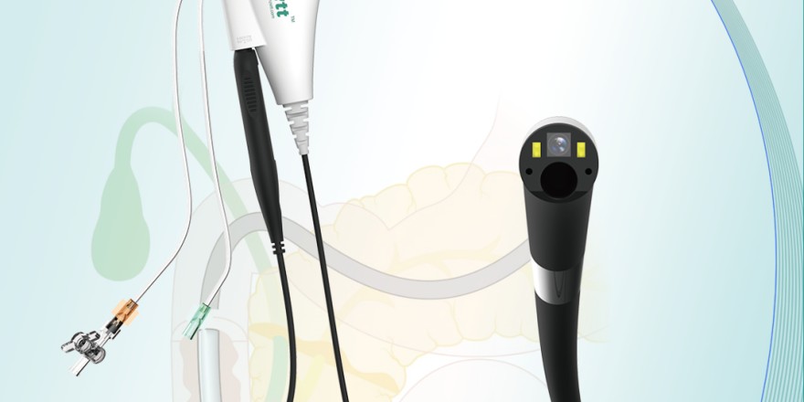 Disposable 4-Way steering electronic ERCP  Endoscope